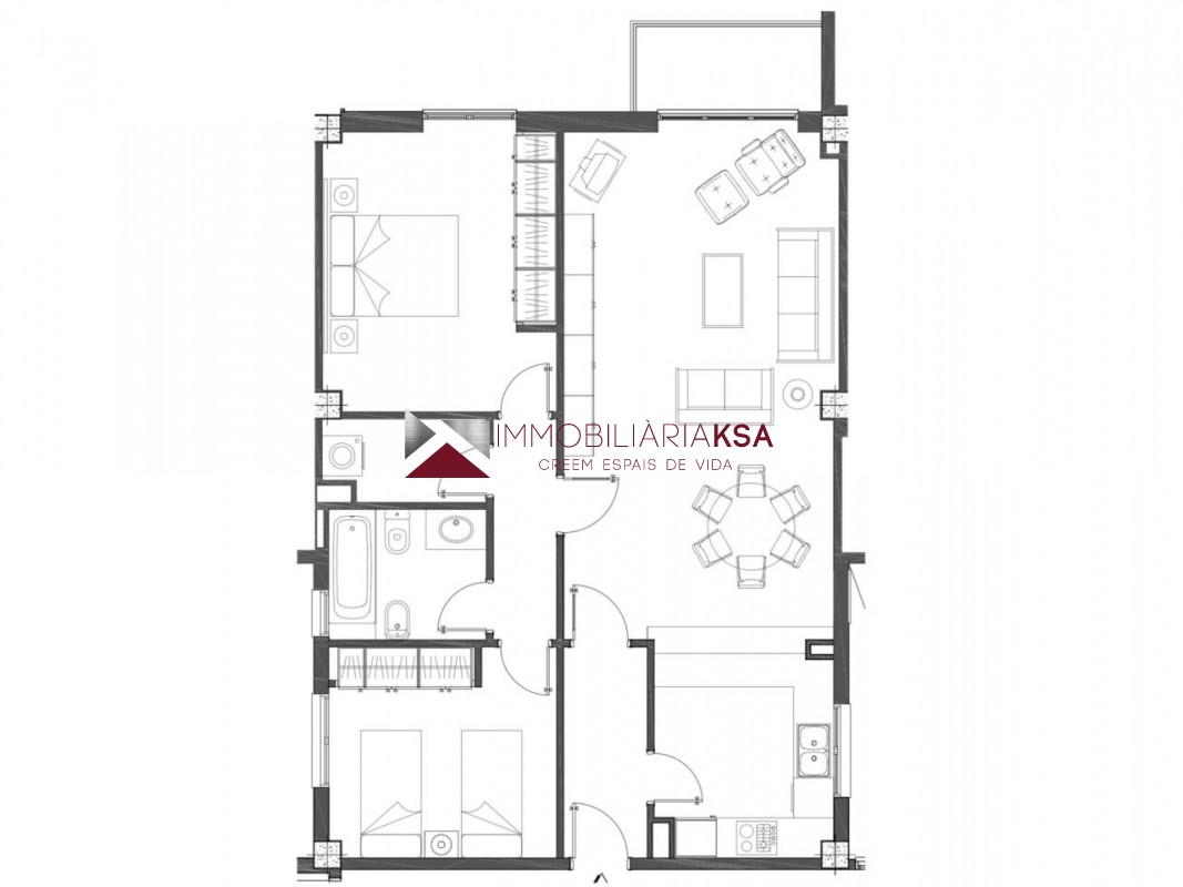Pis de 2 habitacions en venda a Andorra la Vella · 2 de 2
